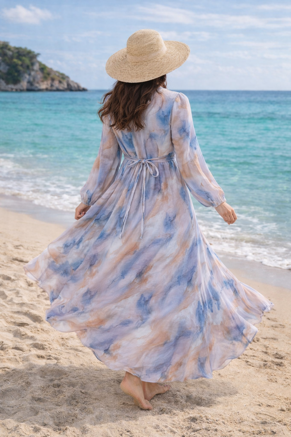 Talia Maxi - Blue