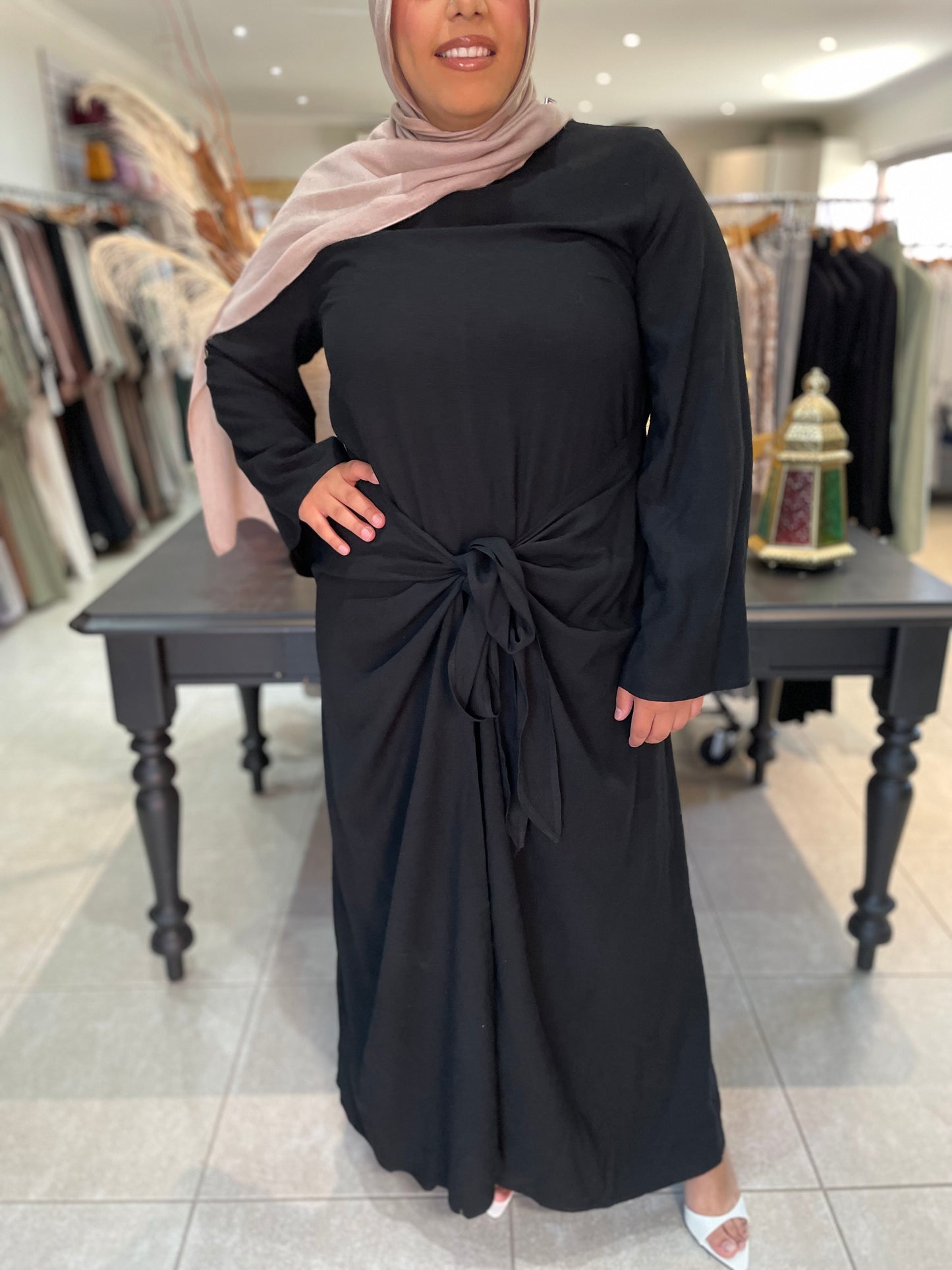 Zuhalia Linen Dress