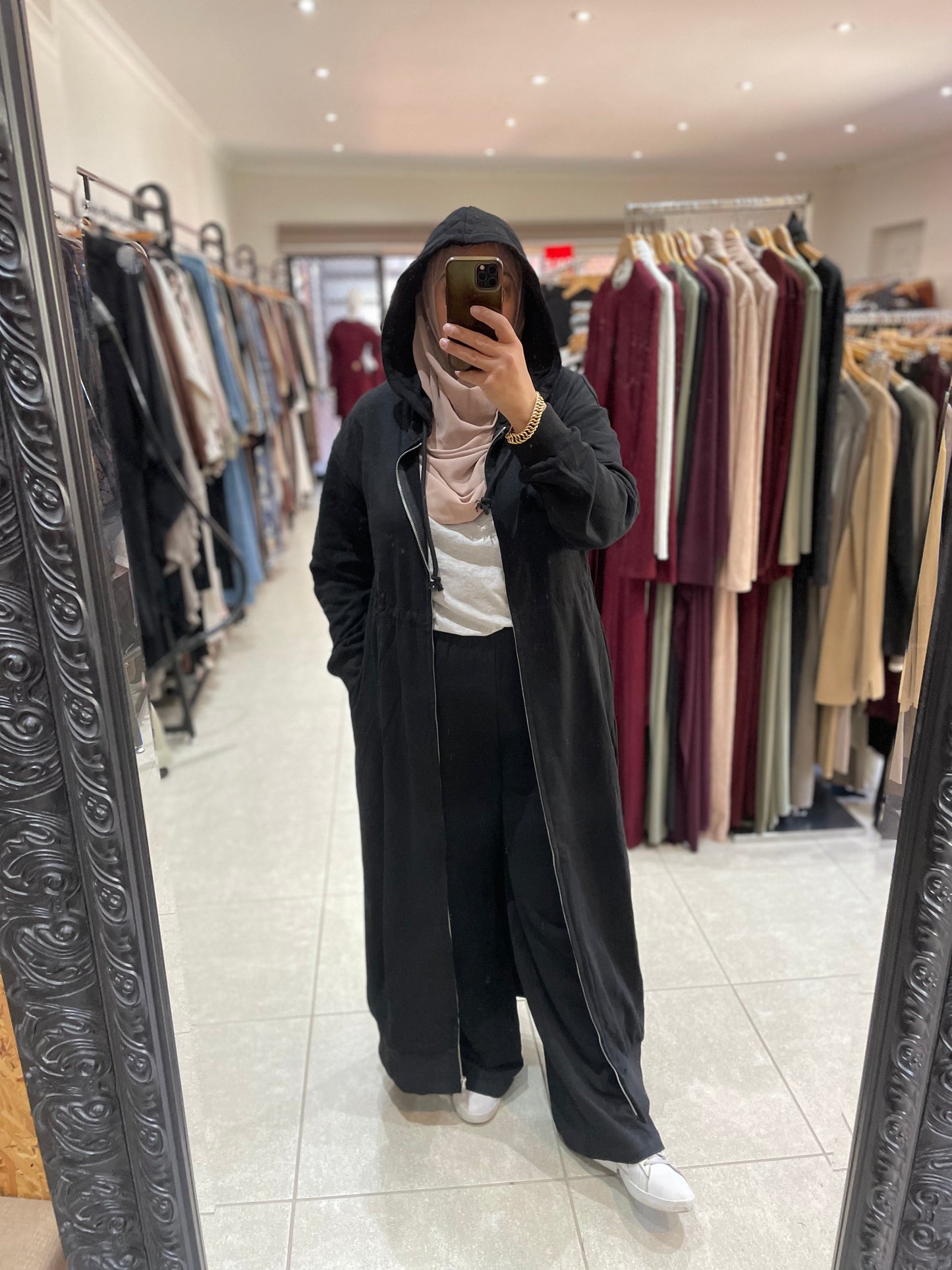 Long Hooded Cardi