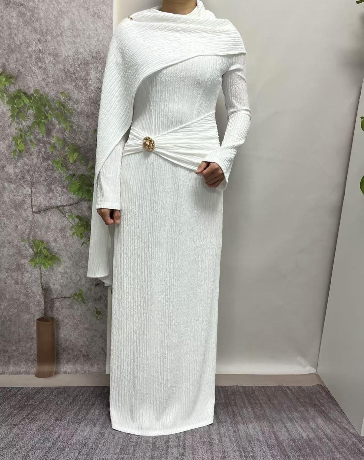 Hillary Shawl Dress