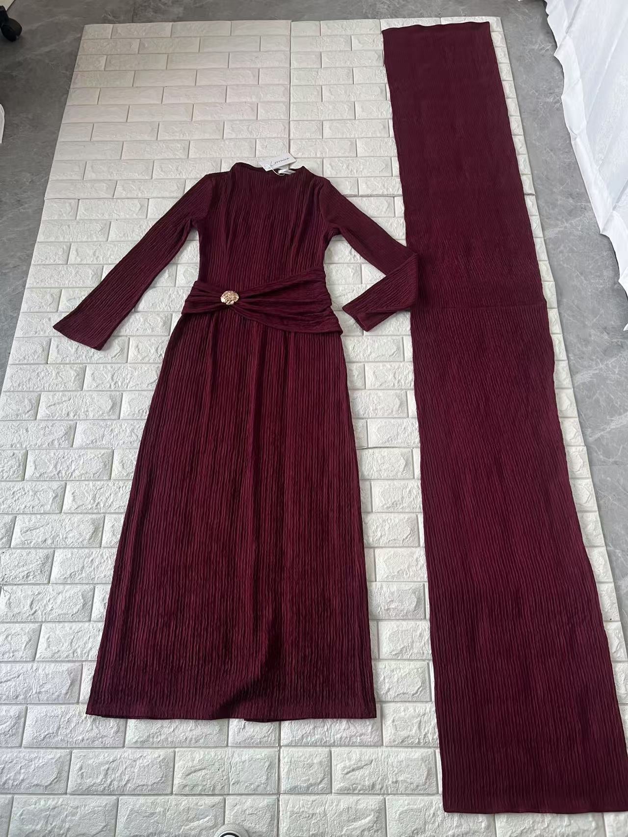 Hillary Shawl Dress