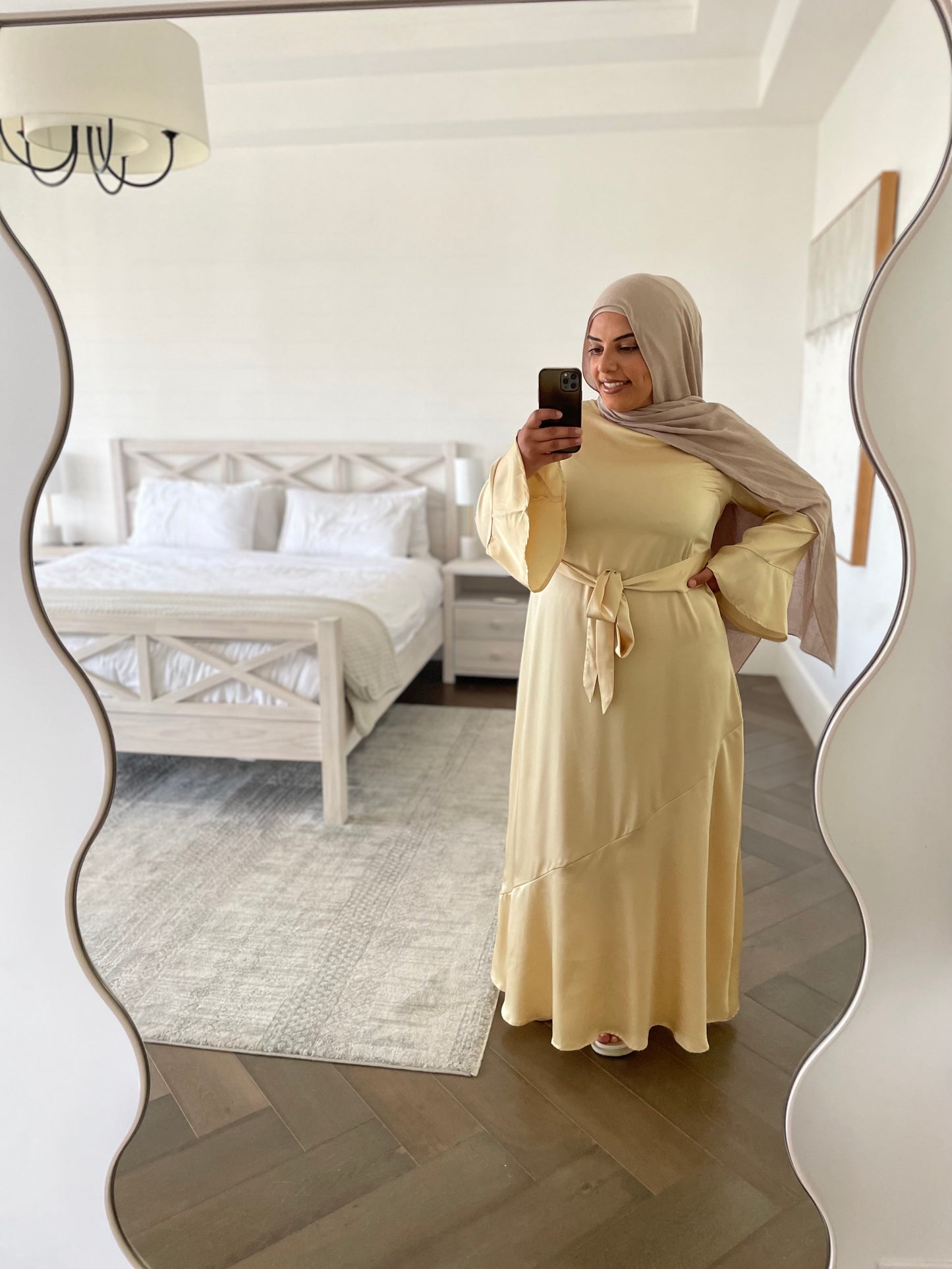 Beatrice Satin Dress