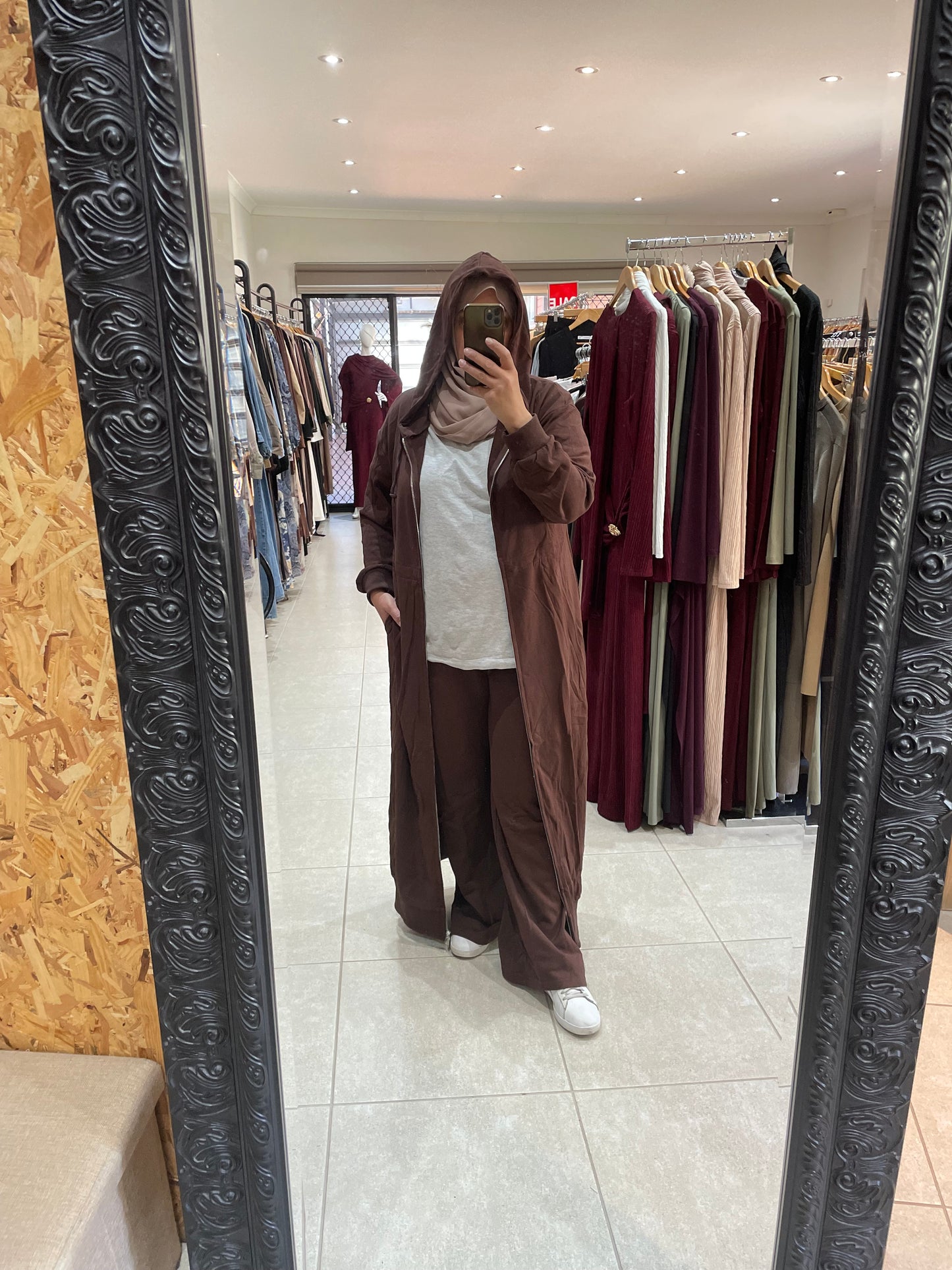 Long Hooded Cardi