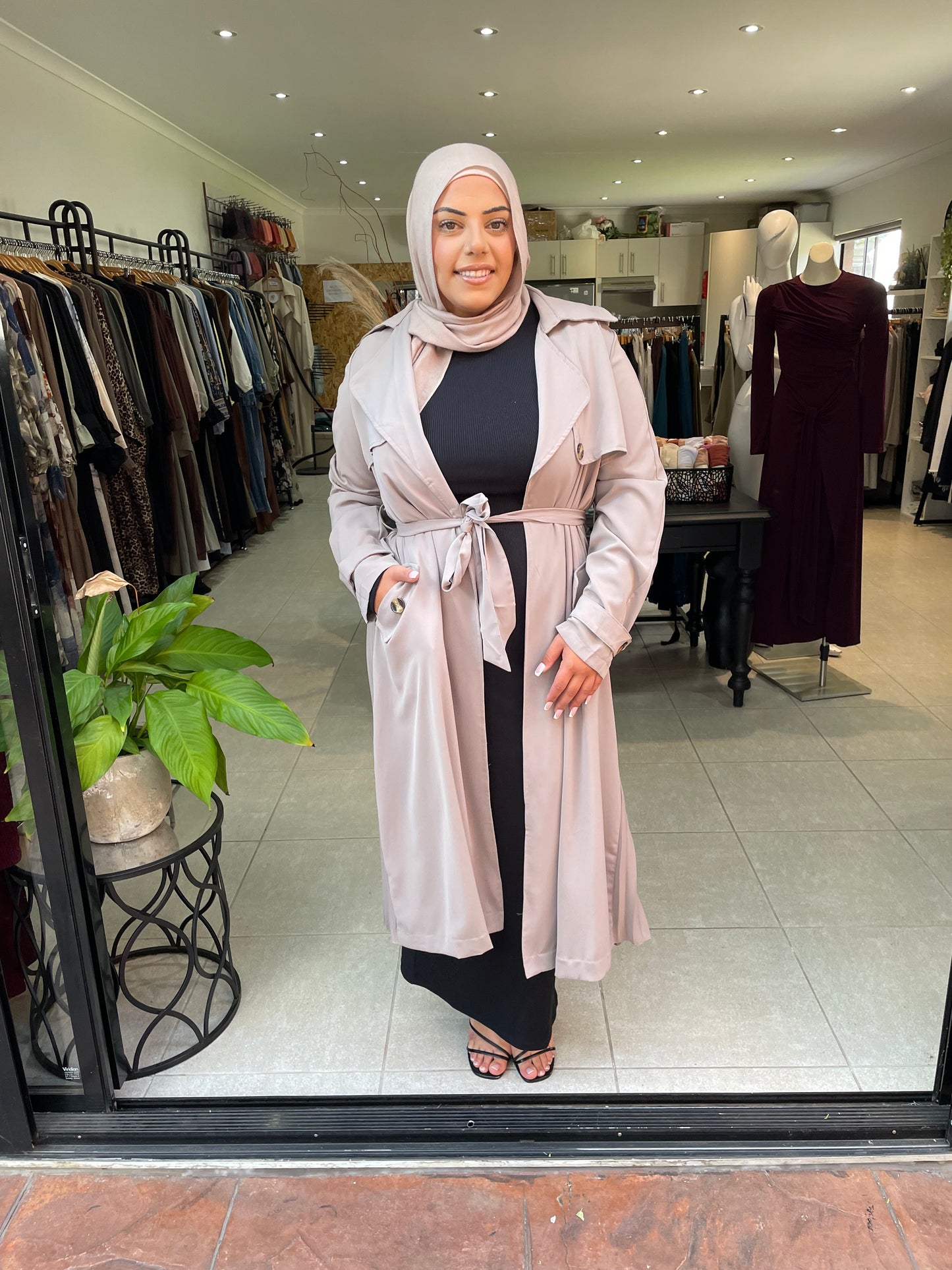 Pleated Coat