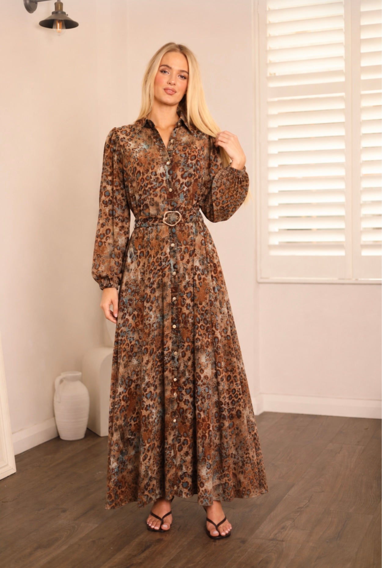 Leopard Print Dress