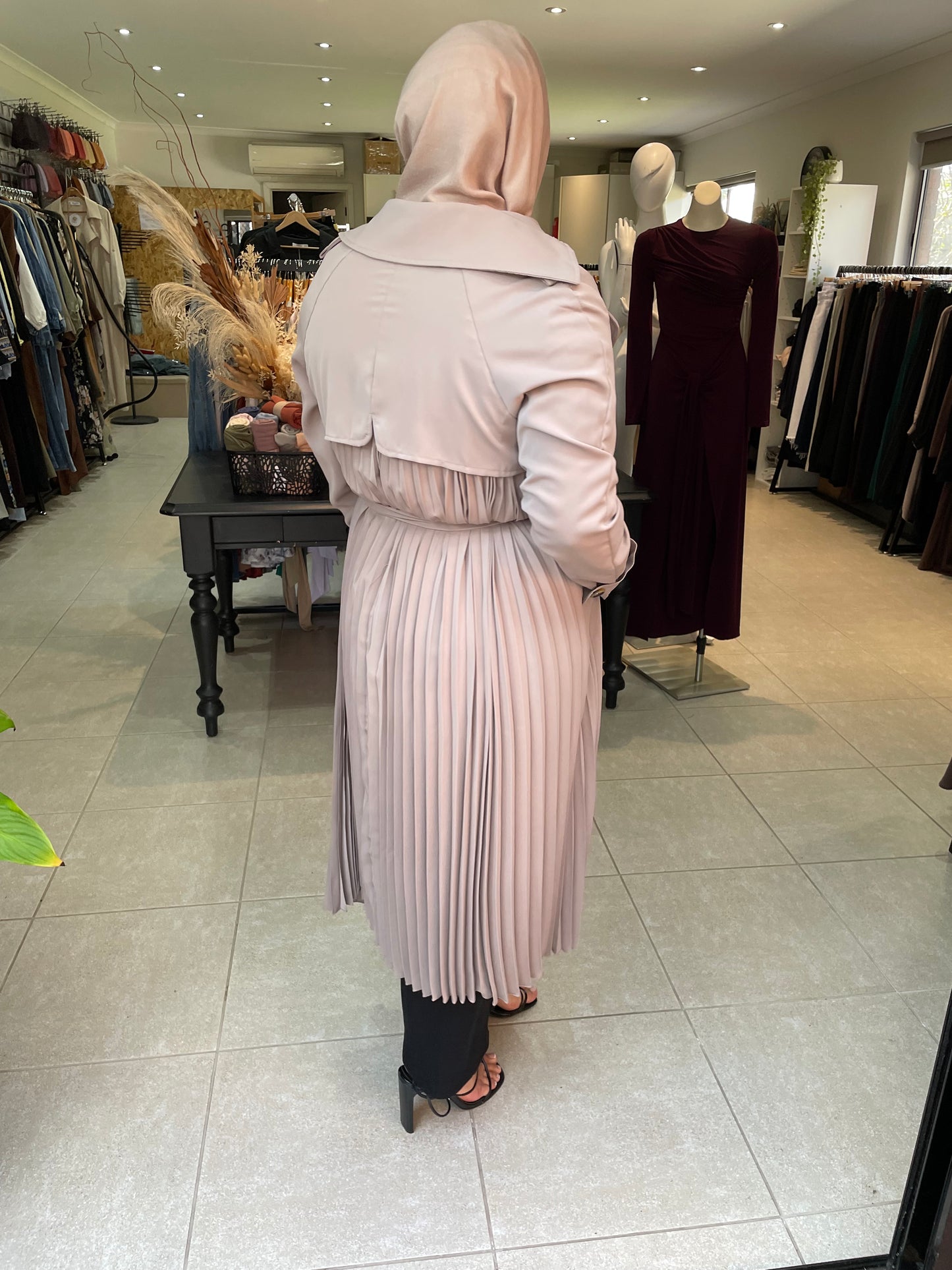 Pleated Coat