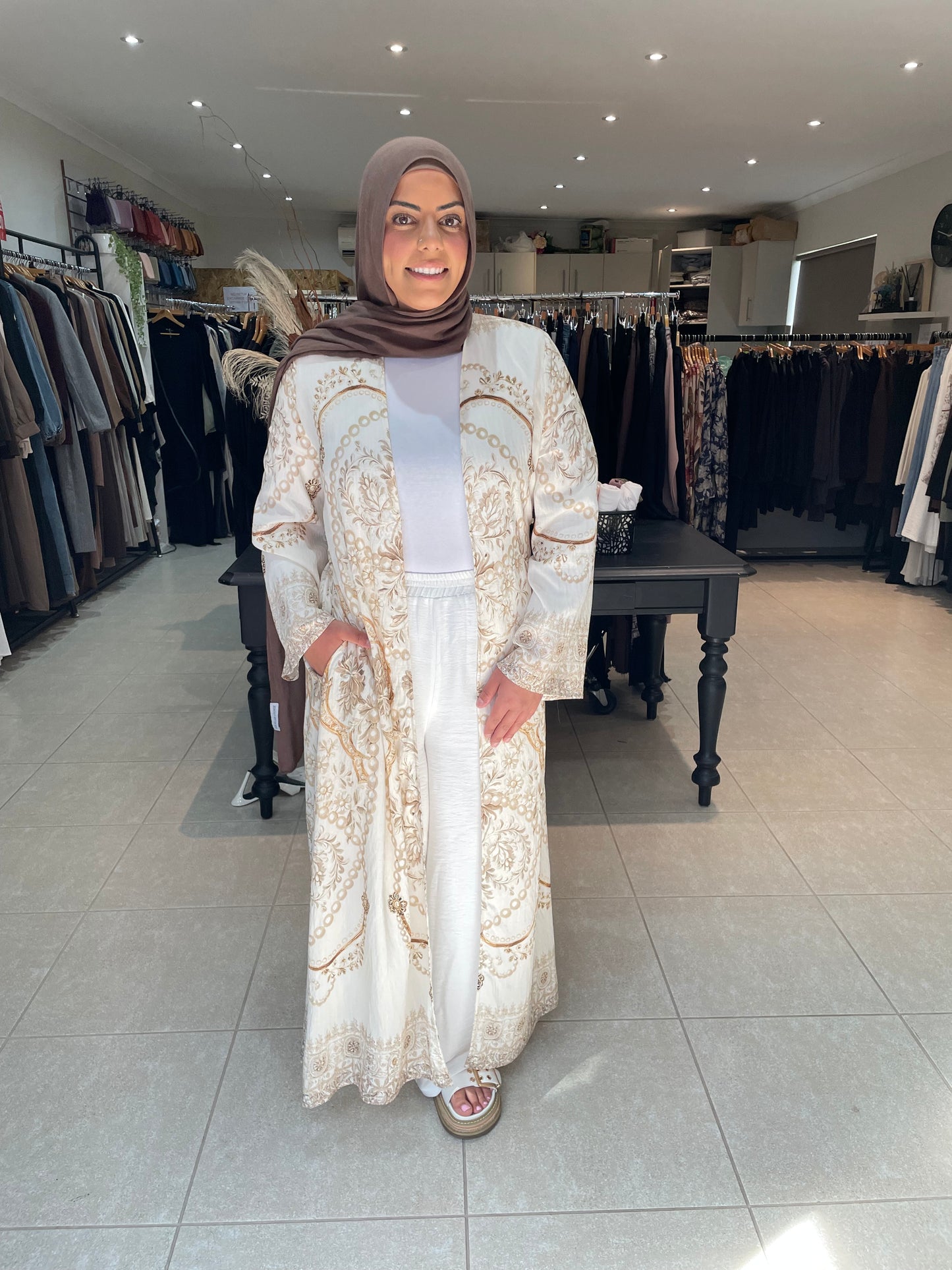 Camilla Kimono - Beige