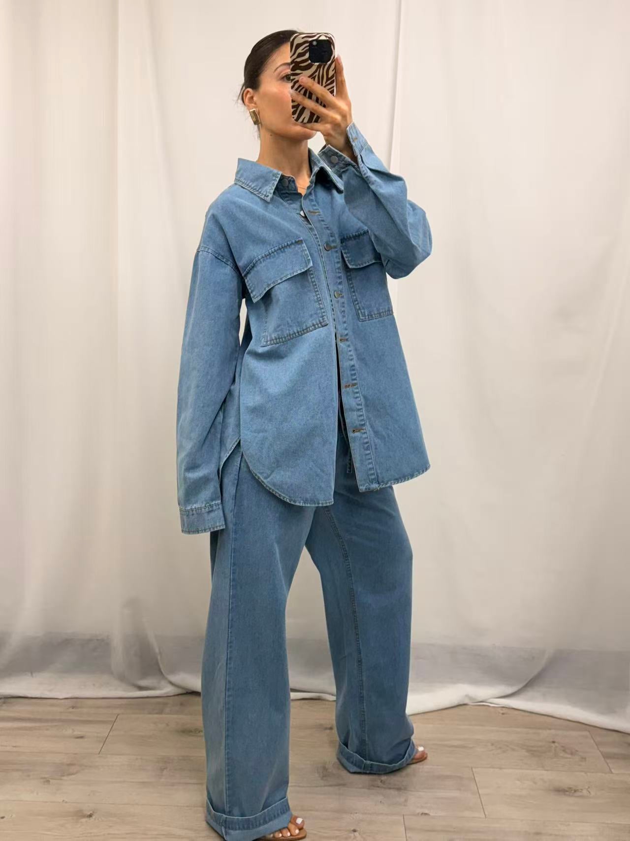 Fadili Denim Set