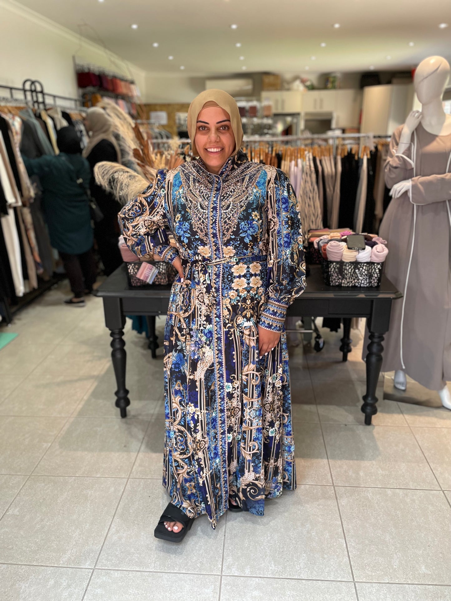Cathy Beaded Dress