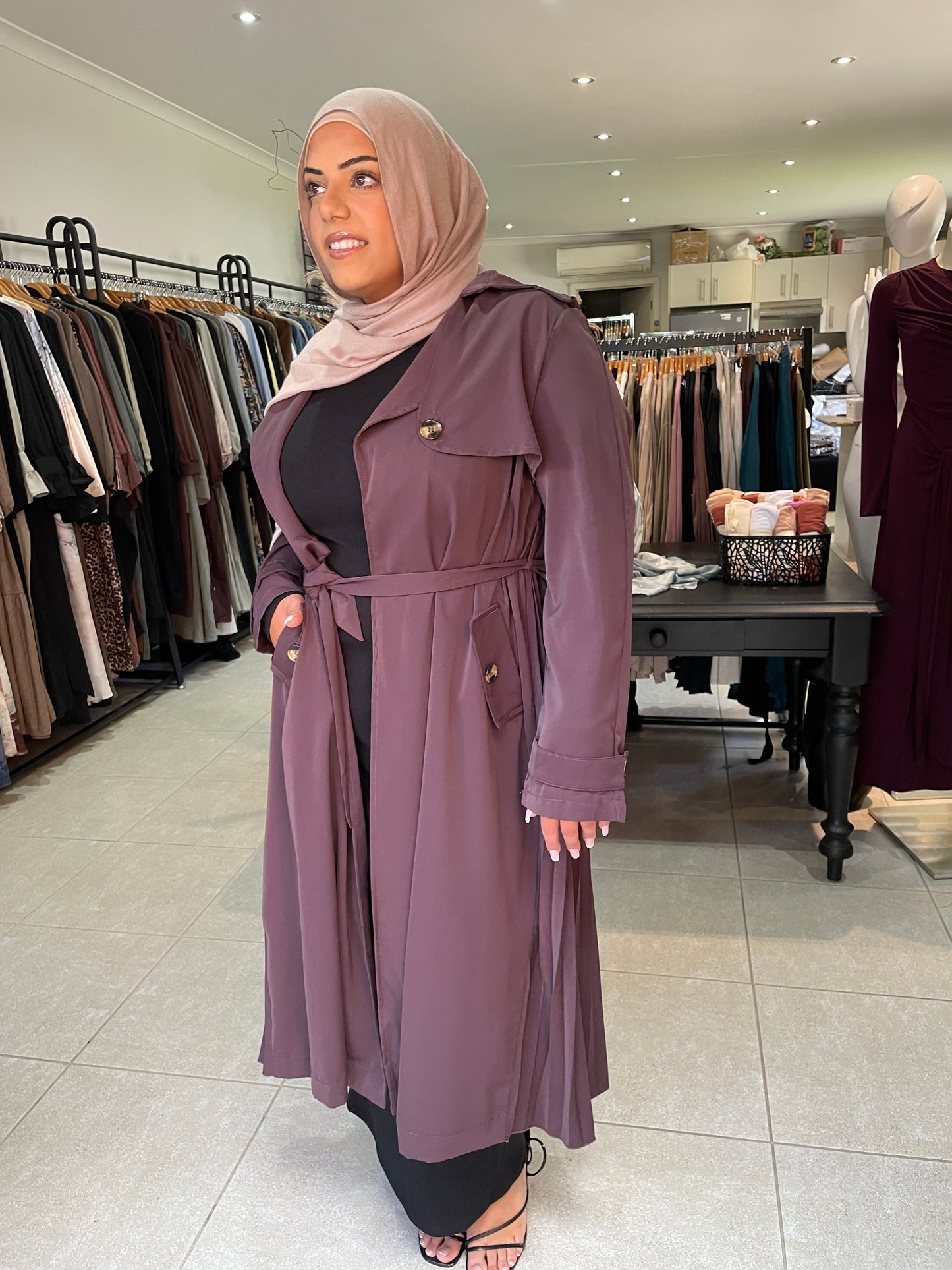 Pleated Coat