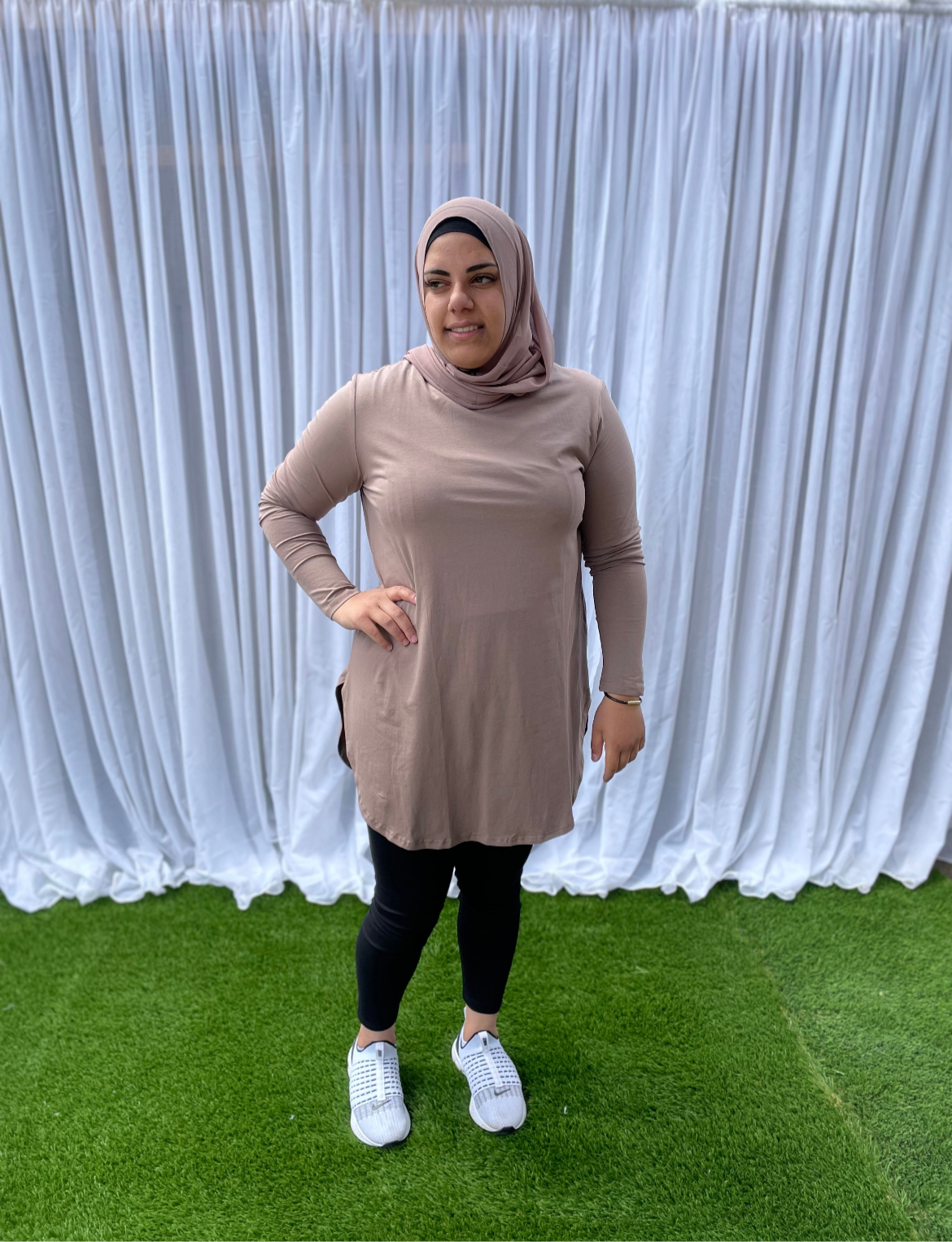 Plus Size Loop Top