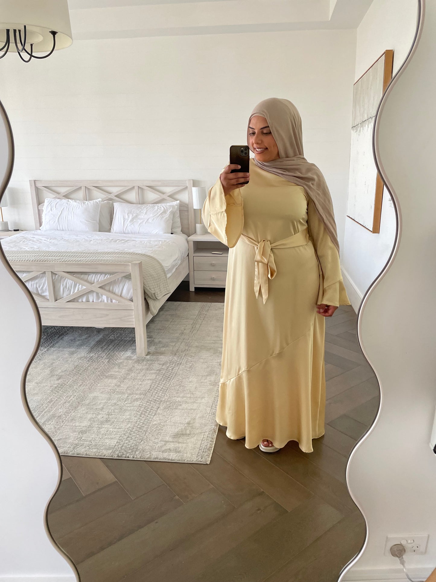 Beatrice Satin Dress