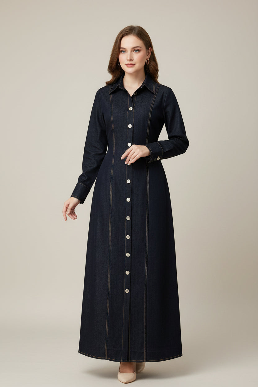 Bassima Denim Dress