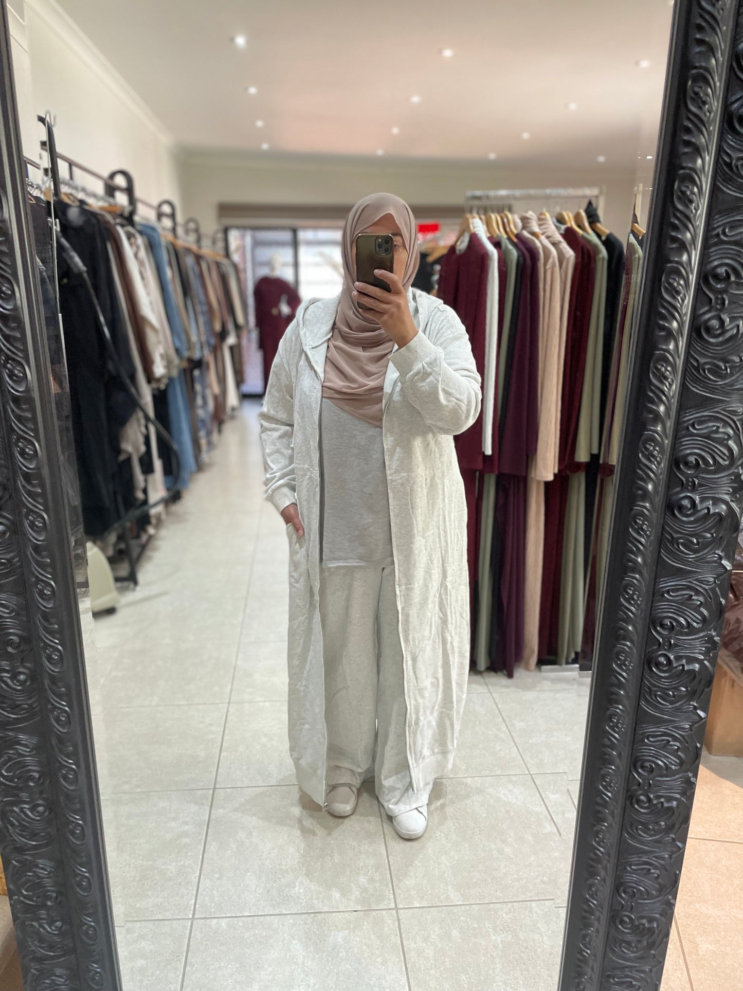 Long Hooded Cardi