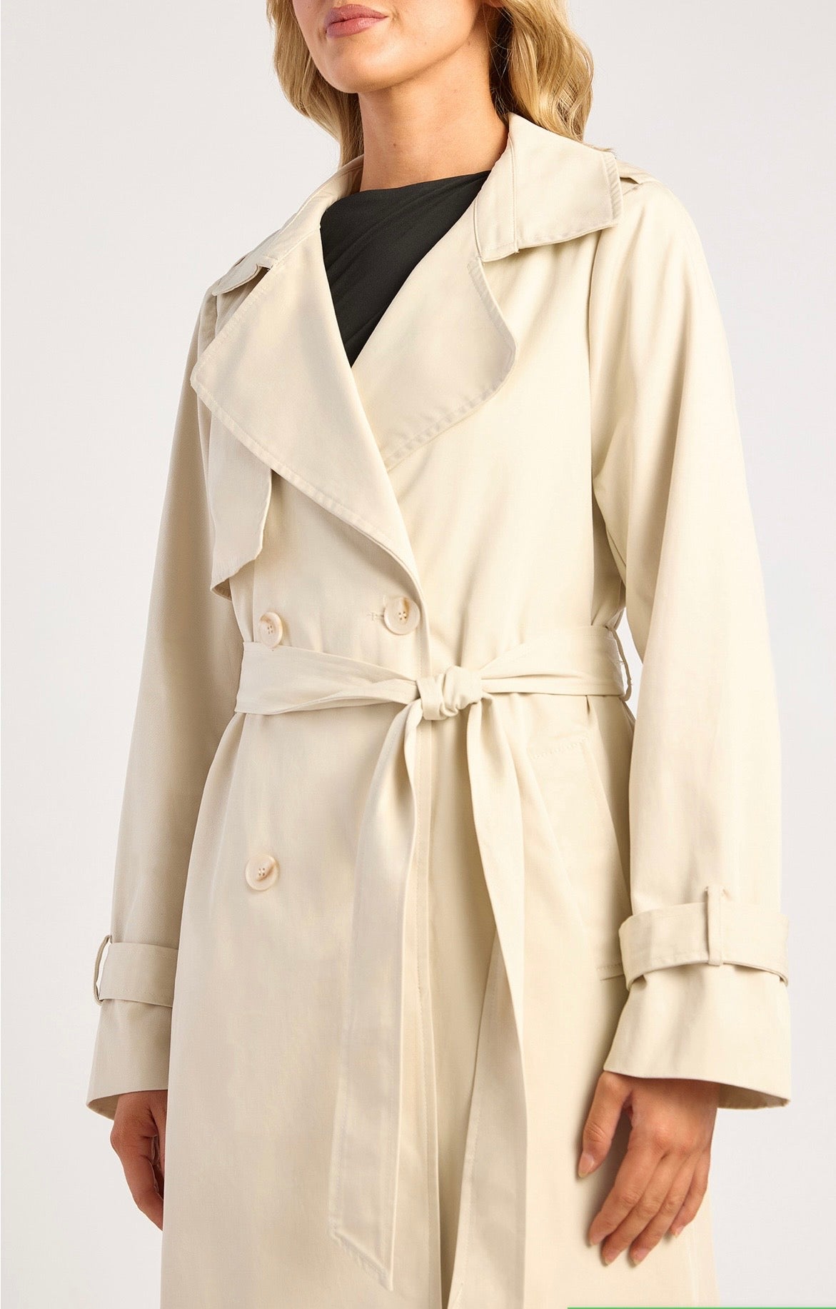 Emni Trench - Cream