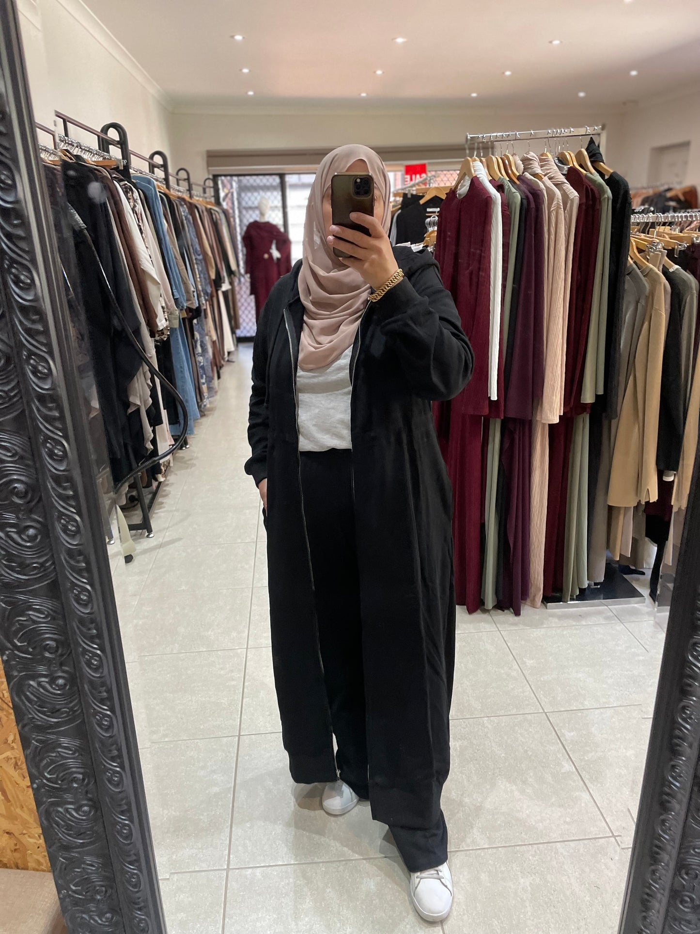 Long Hooded Cardi