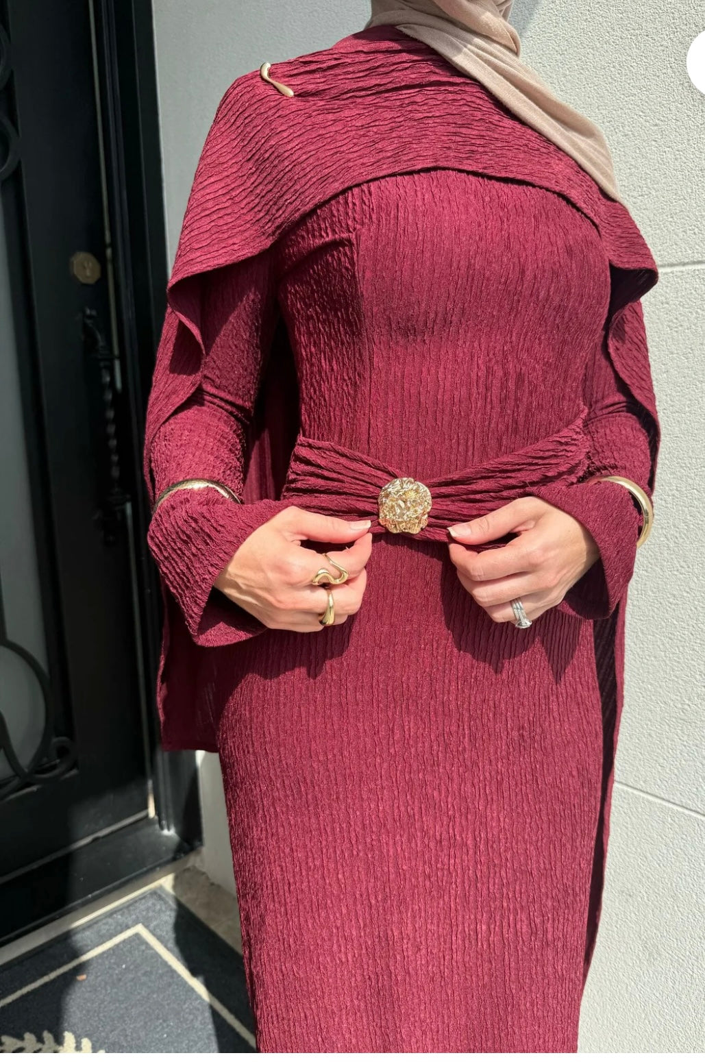 Hillary Shawl Dress