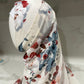 White Floral shawl