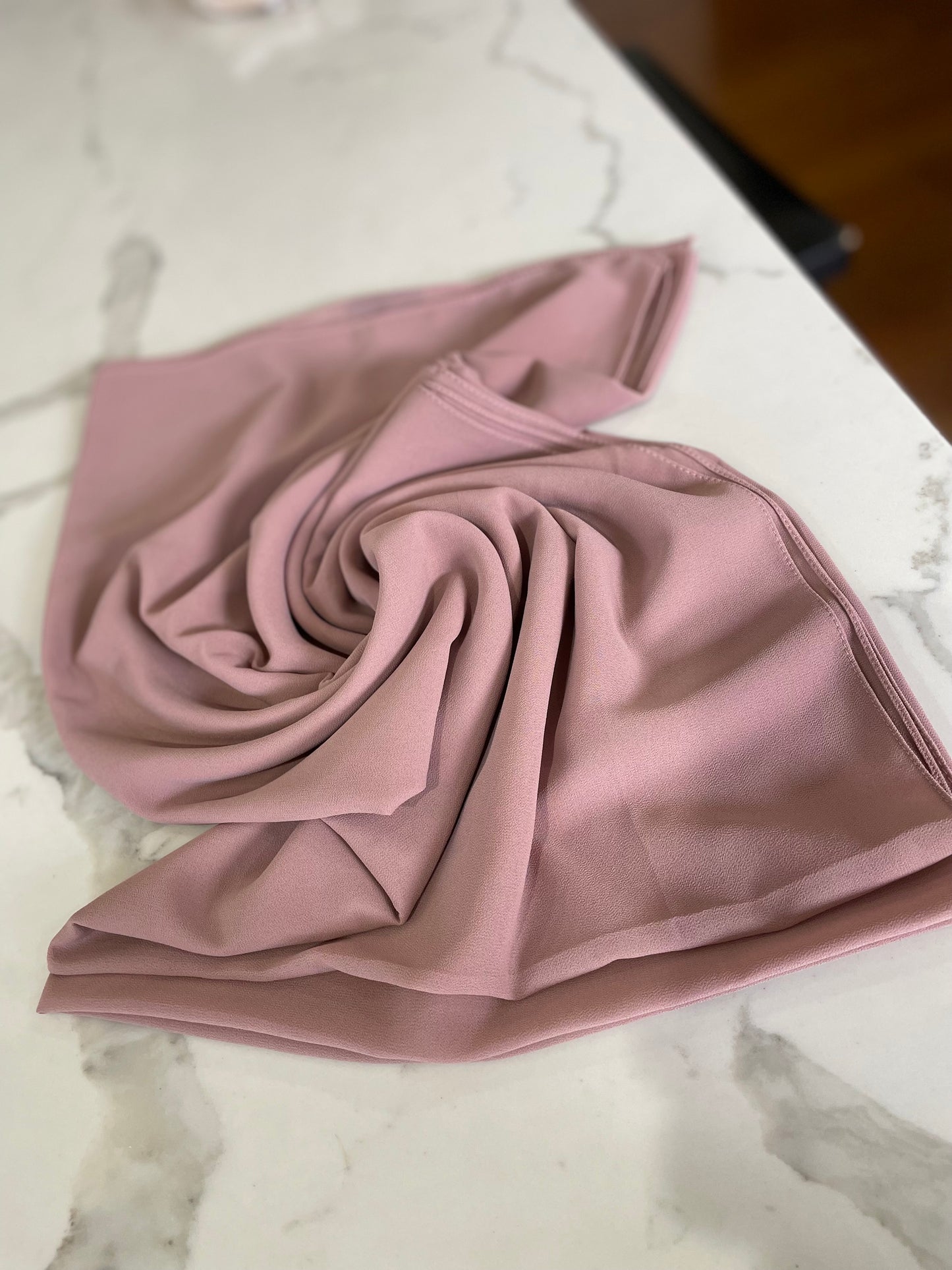 Chiffon Square - Dusty Pink