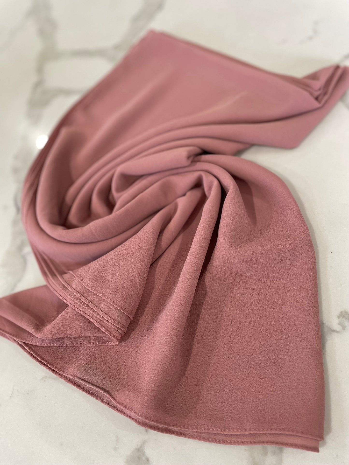 Chiffon Square - Rosey Pink