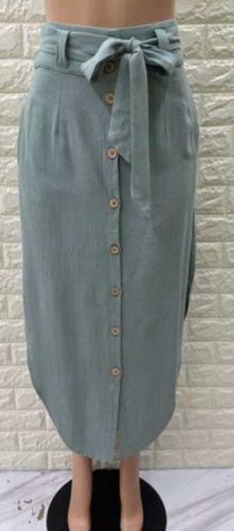 Linen Loop Skirt