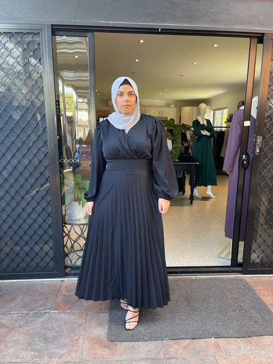Samira Pleated Dress