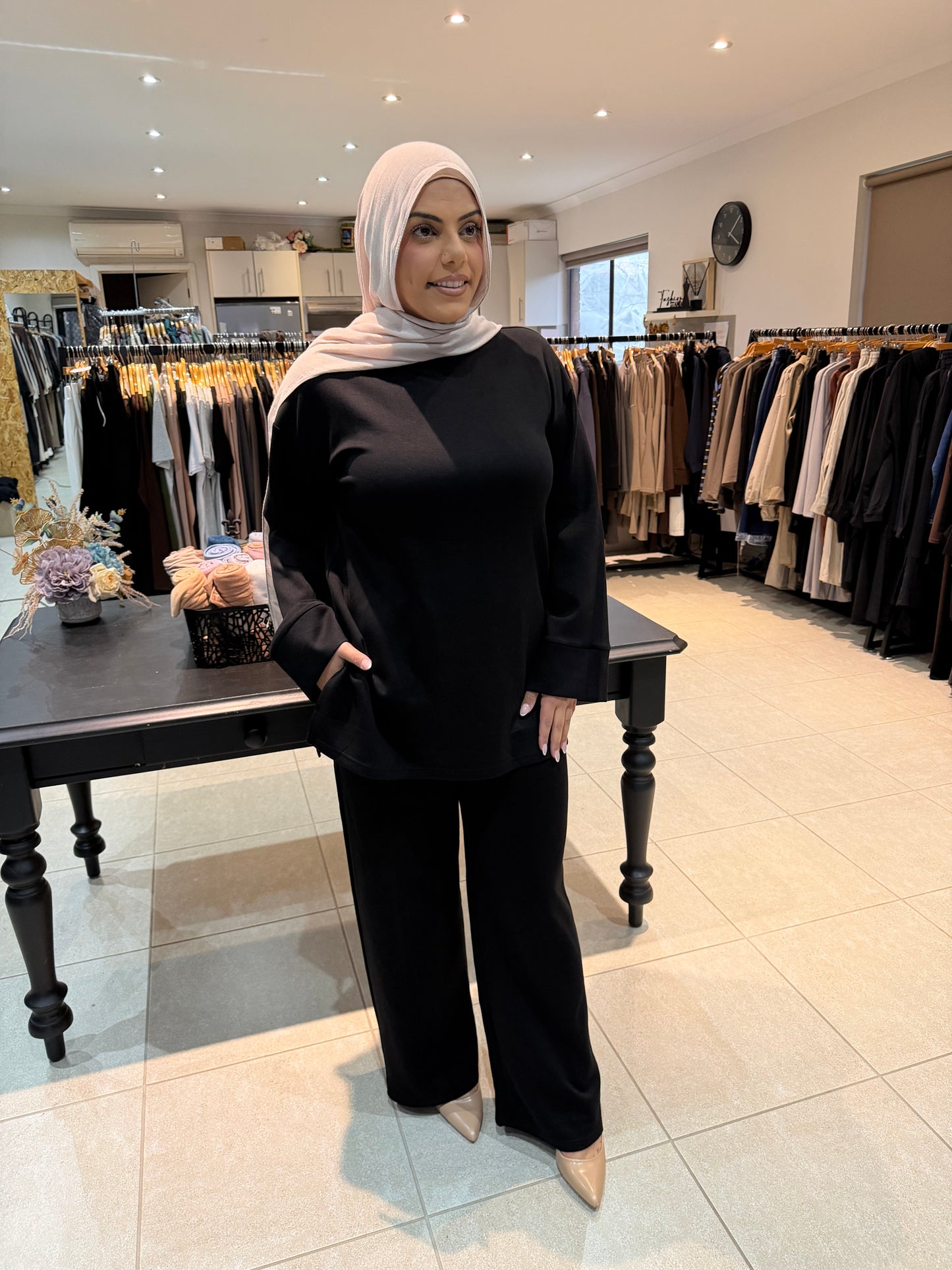Ponte Set - Black