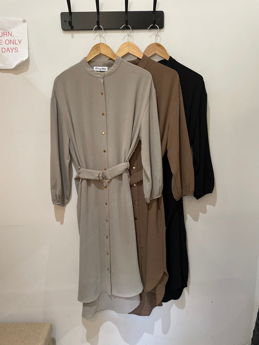 Tagred Midi Shirt