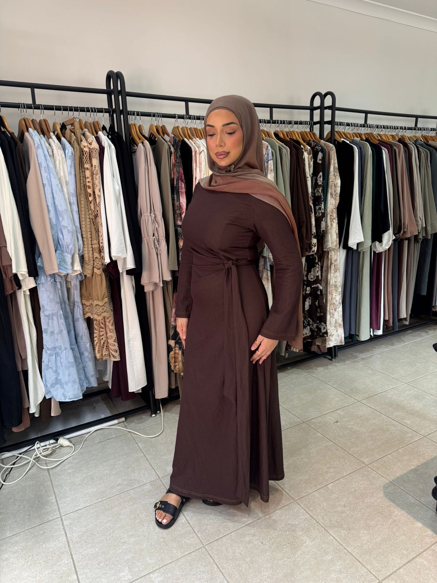 Side Tie Dress