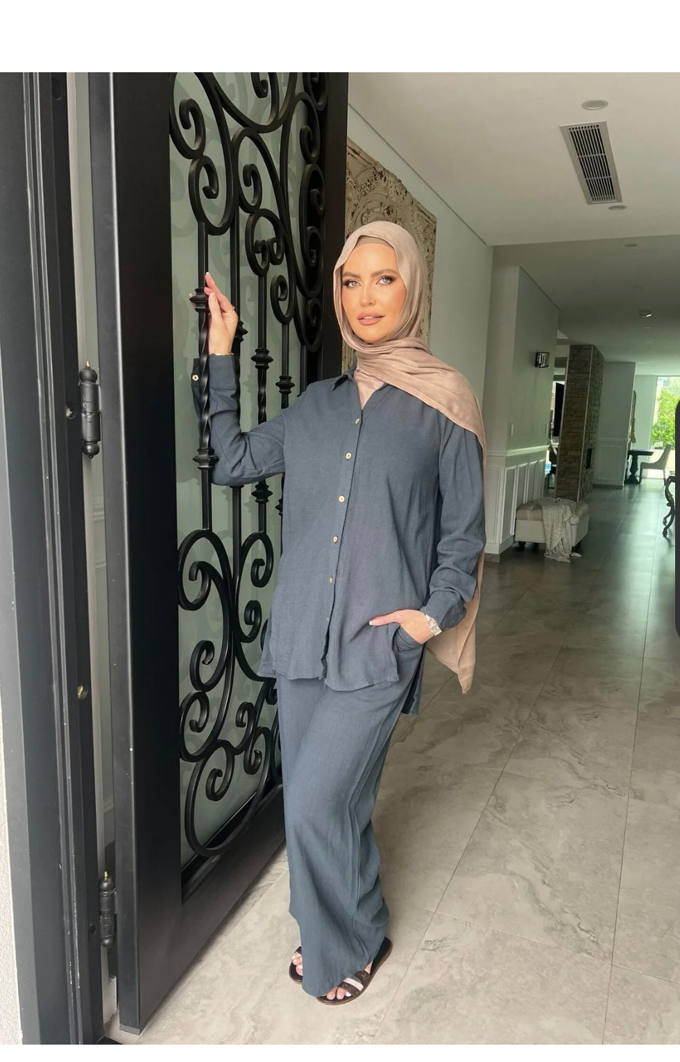 Alisha Linen Set