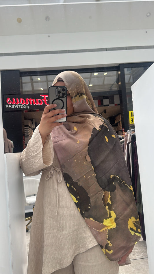 Printed Bamboo - Earthy