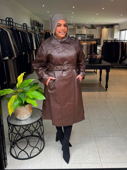Faux Leather Jacket