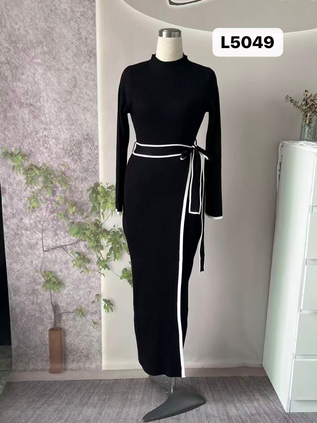 Wrap Knit Dress