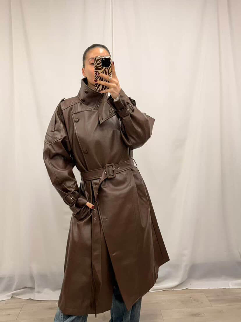 Faux Leather Jacket