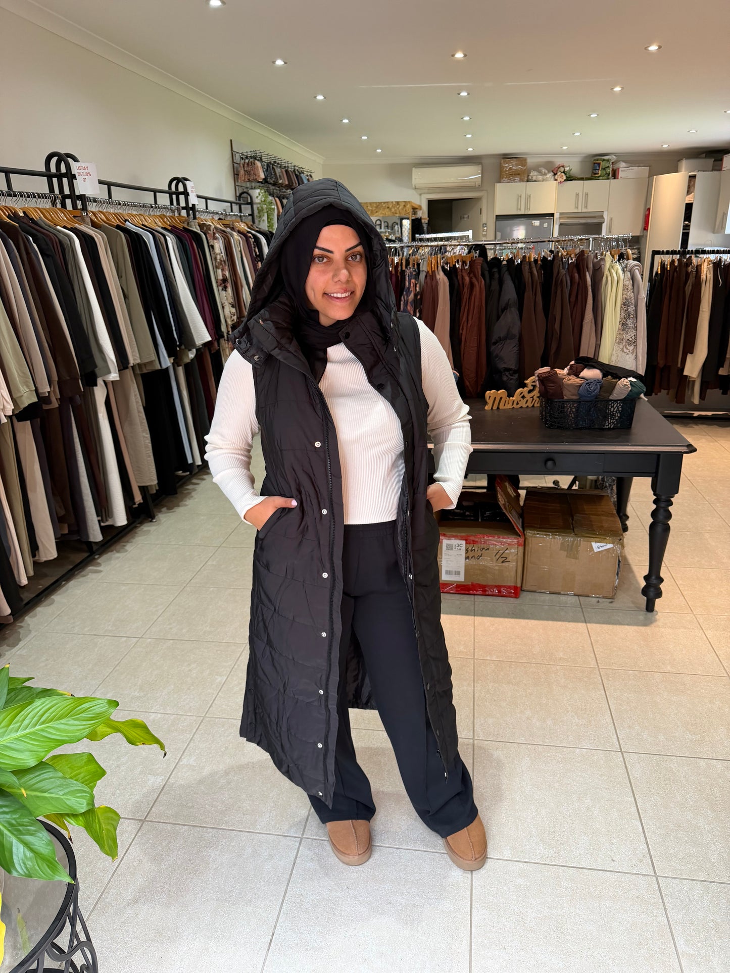 Sleeveless Puffer Vest