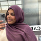 Modal Hijab - Plum