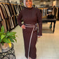 Wrap Knit Dress