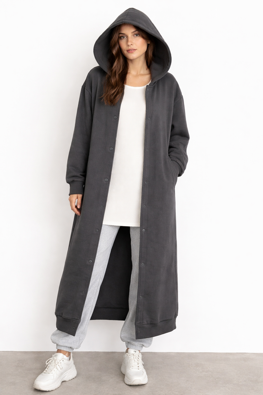 Fleece Jacket - Charcoal