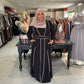 Naomi Contrast Abaya