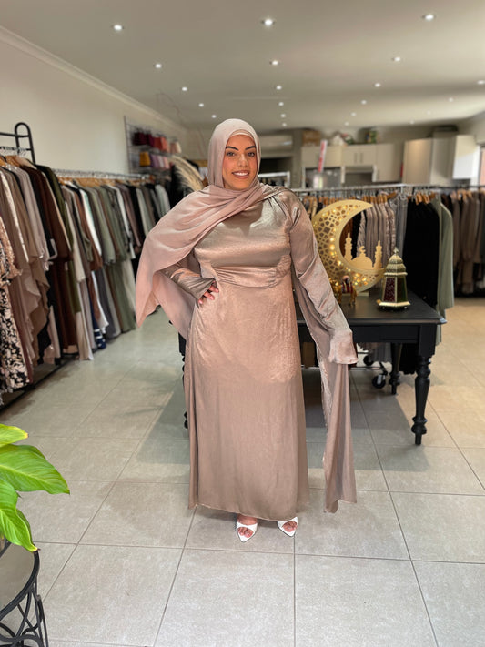 Side Drape Maxi