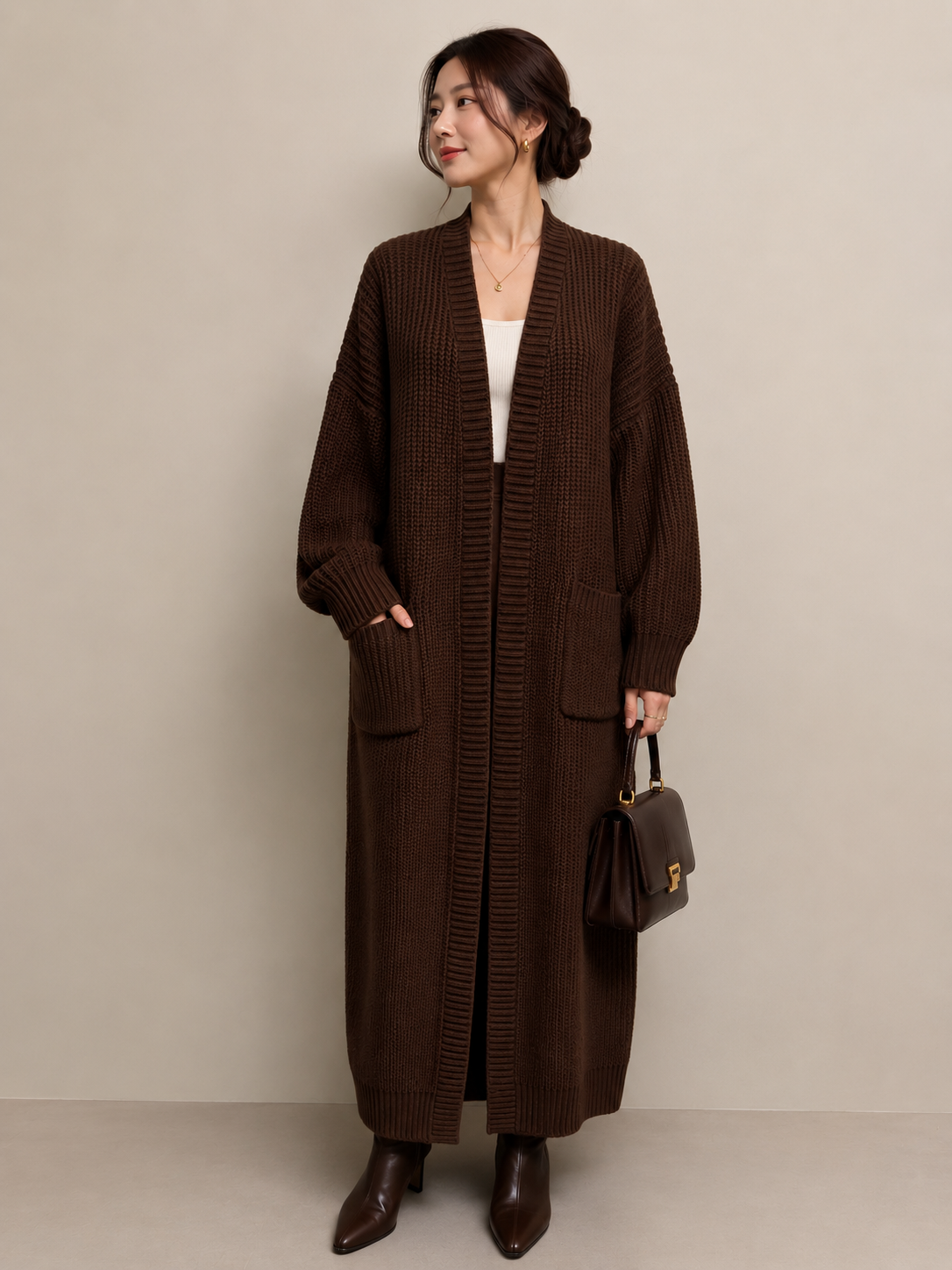 Cable Knit Cardigan