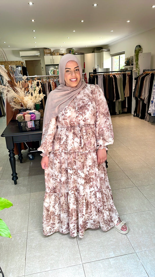 Sabah Printed Maxi