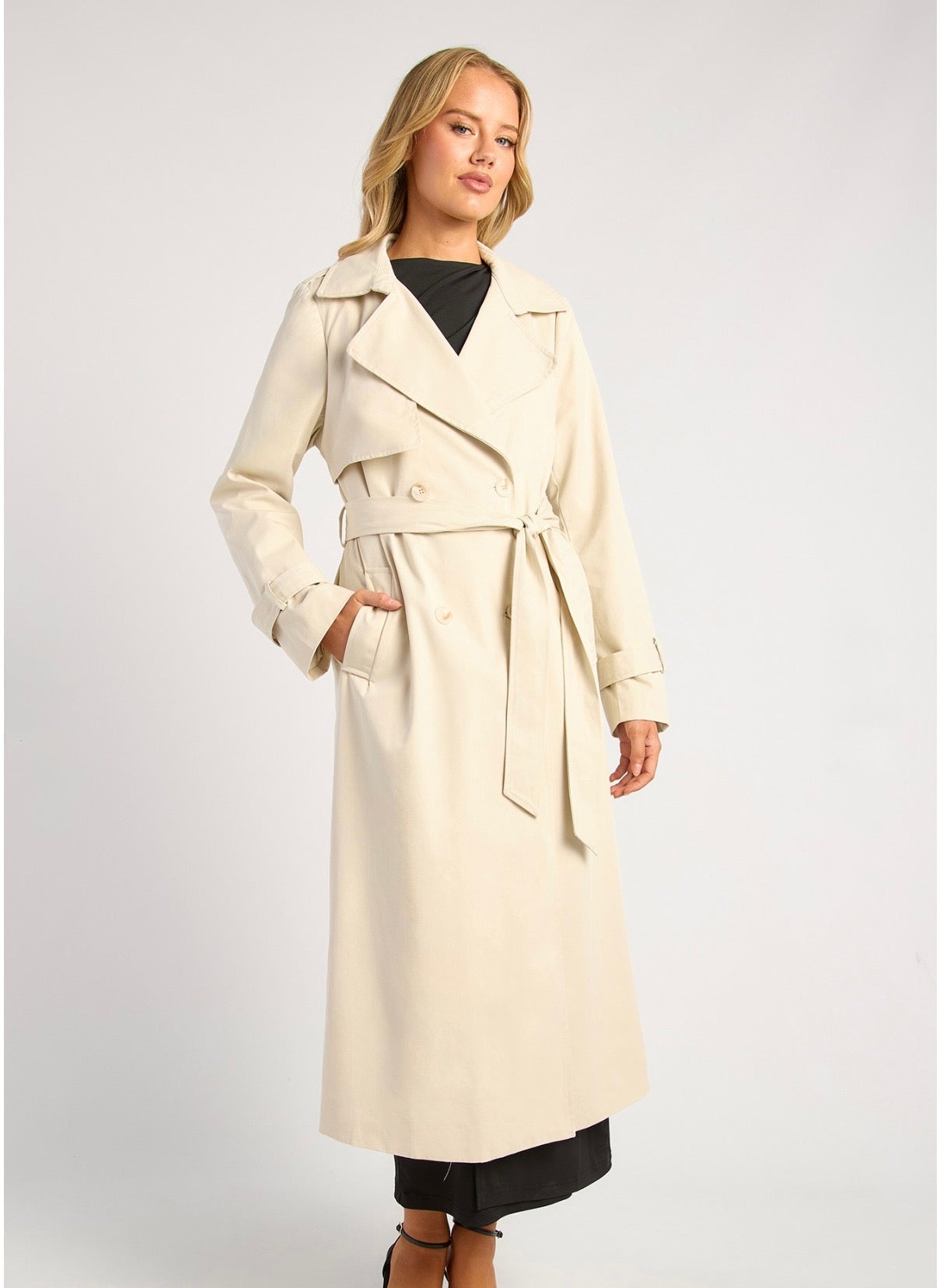 Emni Trench - Cream