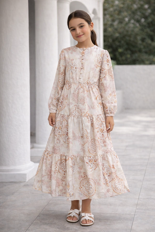 Girls Tiered Maxi