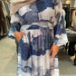 Blue Print Dress