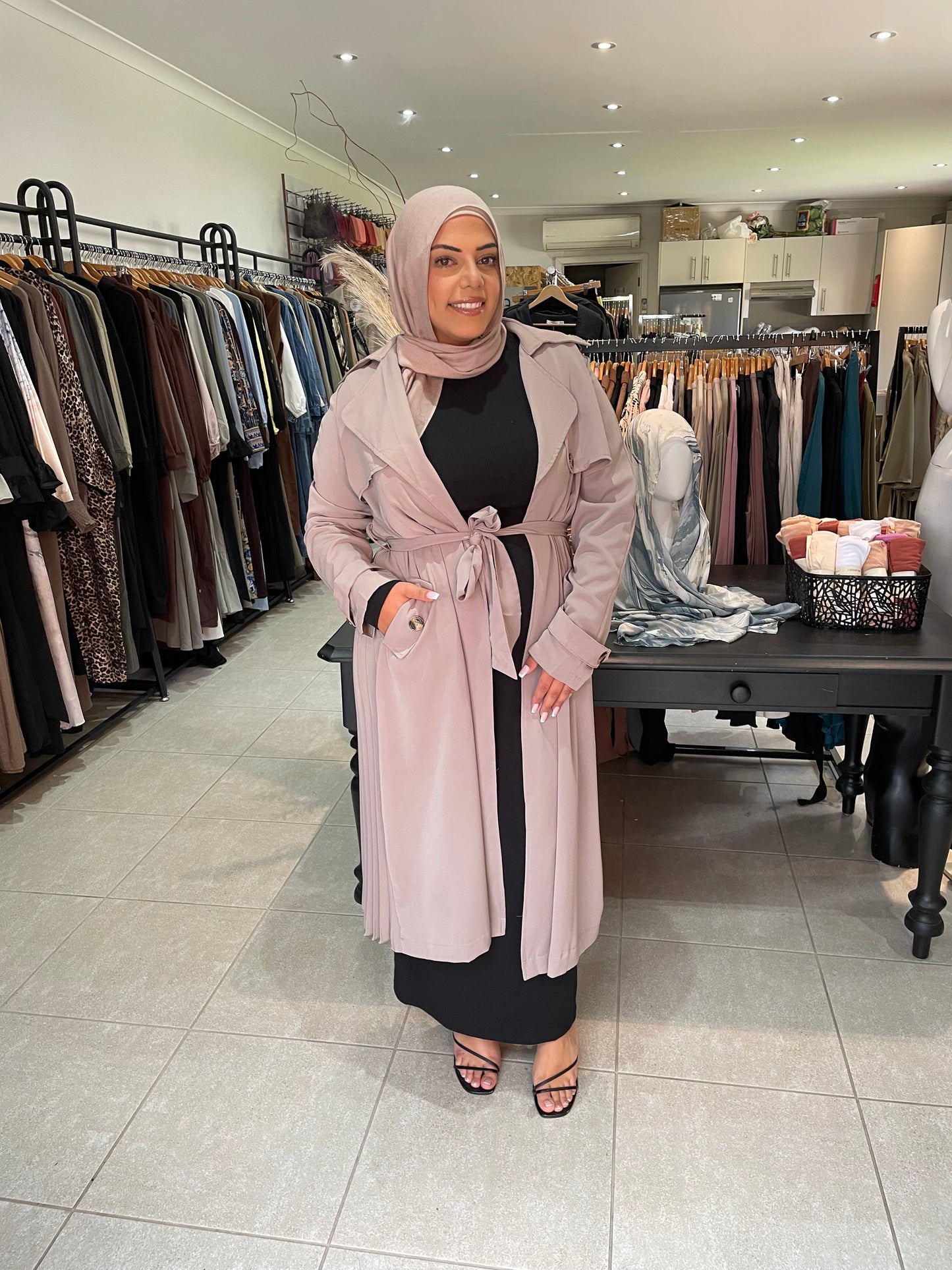 Pleated Coat