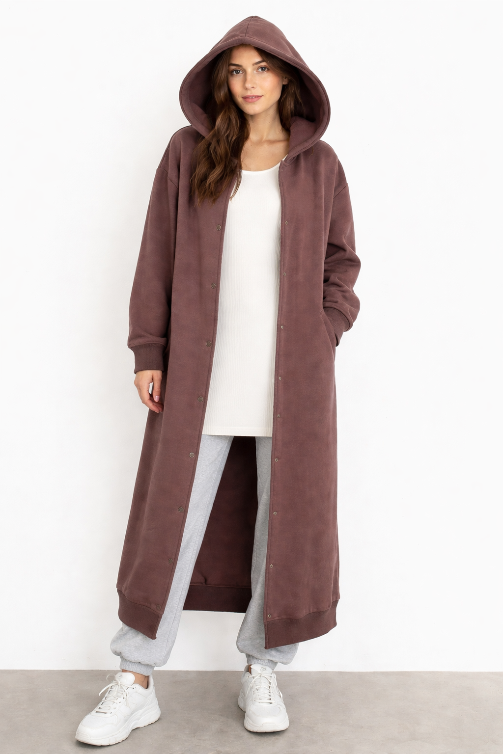 Fleece Jacket - Brown