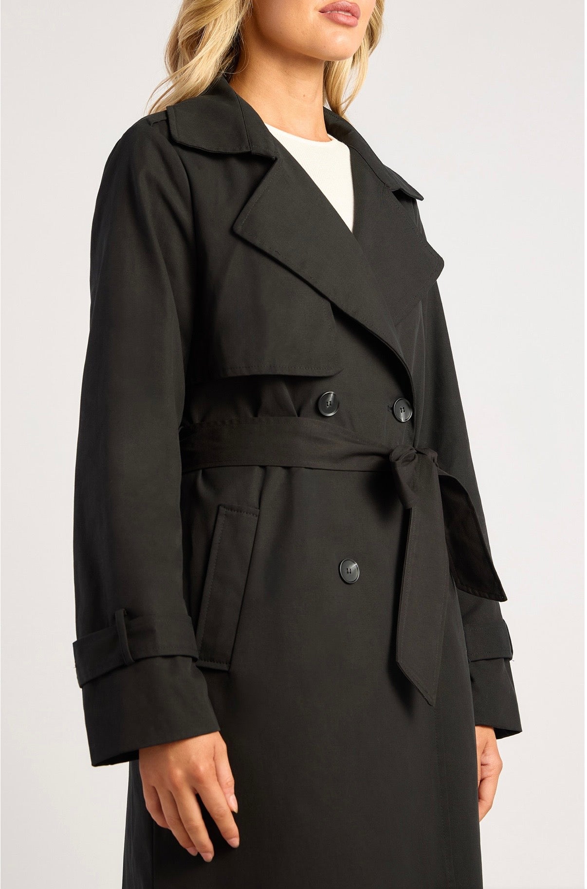 Emni Trench - Black