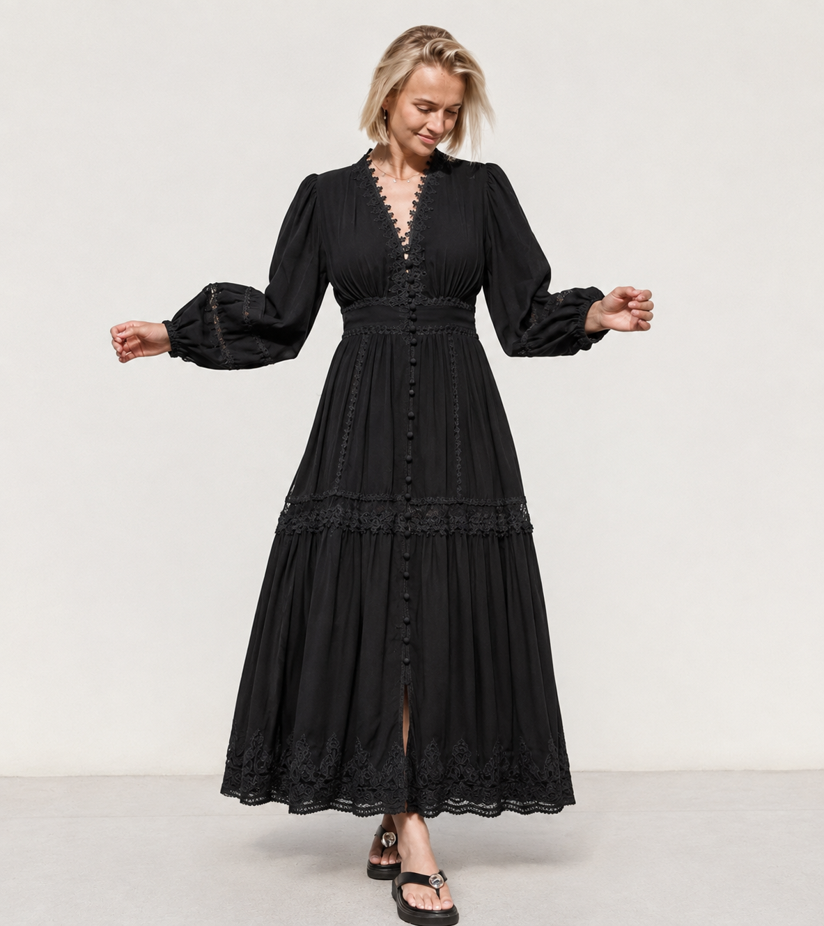 Stacey Dress - Black