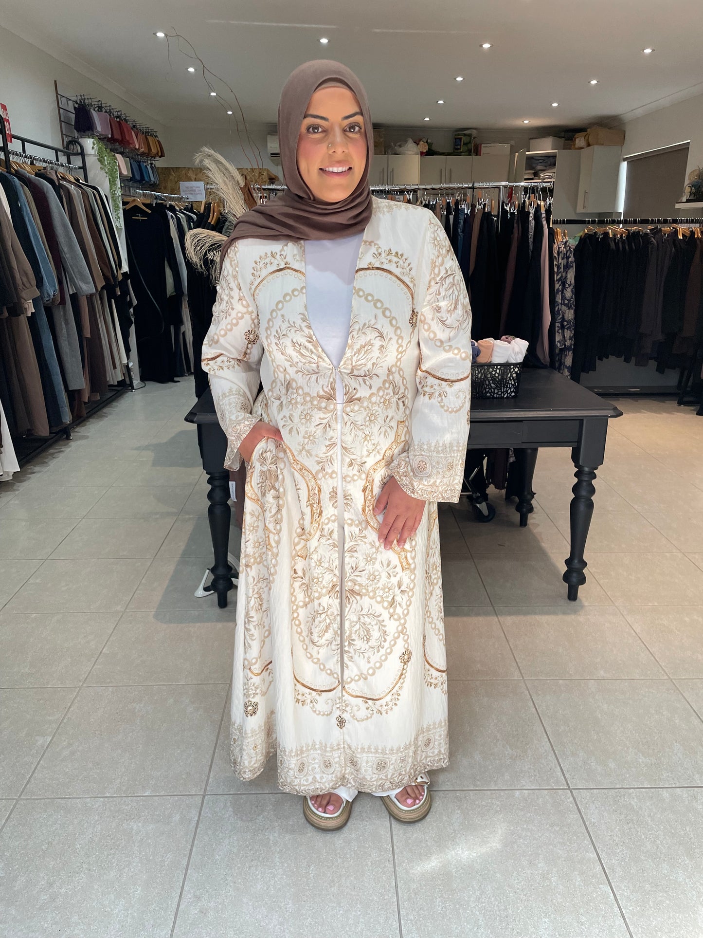 Camilla Kimono - Beige